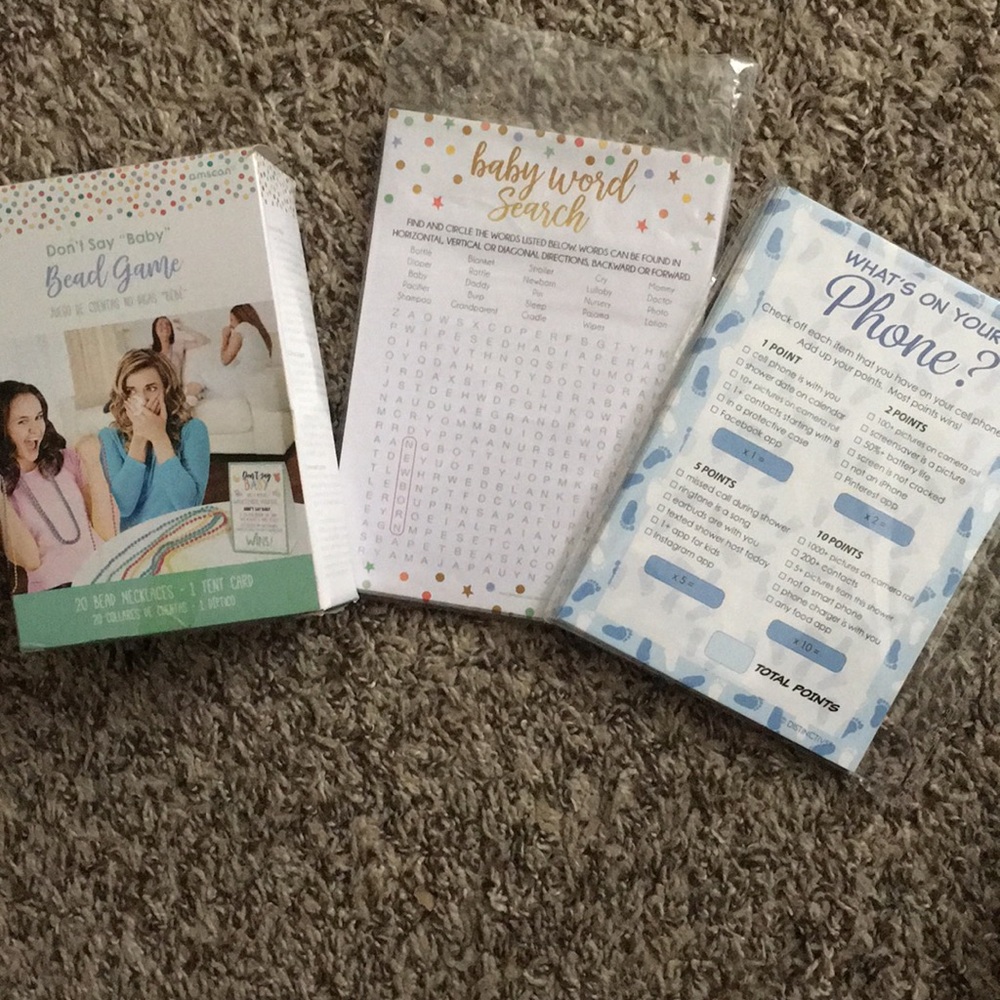 Baby Shower Games